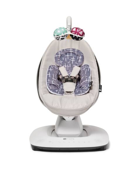 4Moms Mamaroo 5.0 Çift Yönlü Yenidoğan Destek Pedi Dark Grey Plus - 1