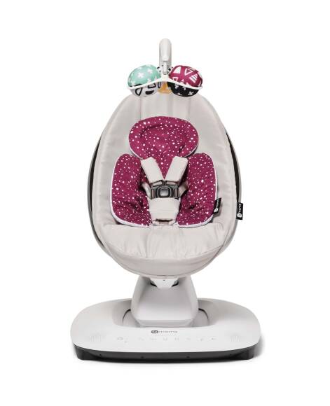 4Moms Mamaroo 5.0 Çift Yönlü Yenidoğan Destek Pedi Maroon Plus - 1