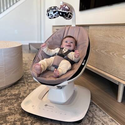 4Moms Mamaroo 5.0 Elektrikli Ana Kucağı - Rosewood - 7