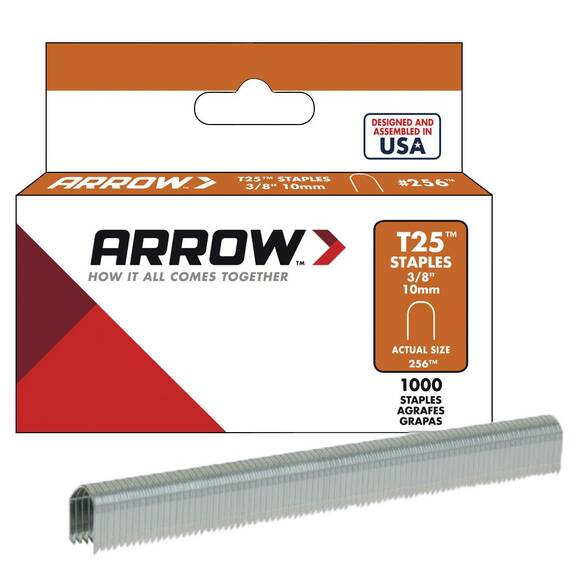 Arrow AR256 10mm 1000 Adet Profesyonel U Tipi Zımba Teli - 1