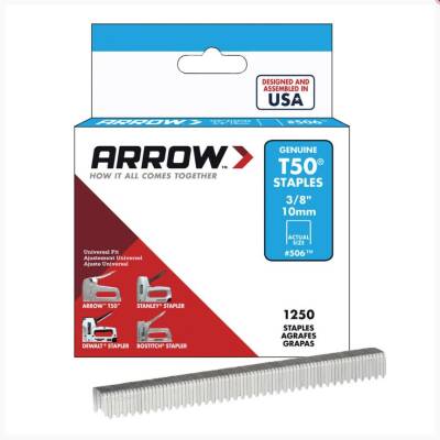 Arrow AR506 10mm 1250 Adet Profesyonel Zımba Teli - 1