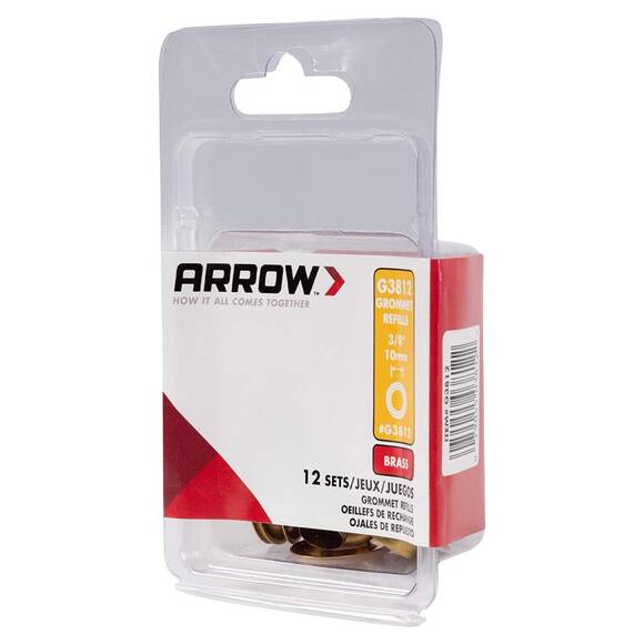 Arrow G3812 10mm Pirinç Kuşgözü Perçin - 3