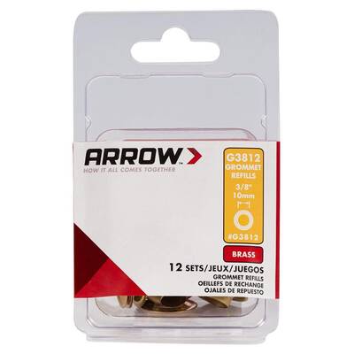 Arrow G3812 10mm Pirinç Kuşgözü Perçin - 4