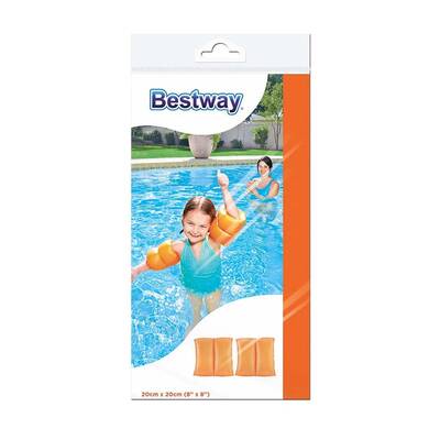 Bestway 3-6 Yaş Havuz Kolluk Seti 20x20 cm Turuncu - Bestway