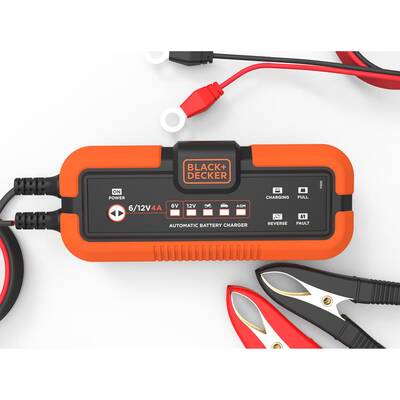 BLACK+DECKER BXA22 6V/12V 120A Akıllı Akü Şarj ve Akü Bakım Cihazı - Fırsat Ürünü