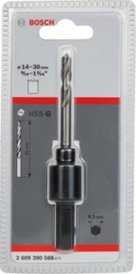 Bosch Altıgen Şaftlı 14-30 mm Pançlar İçin Adaptör, Anahtar Ağzı 9,52 mm - Bosch