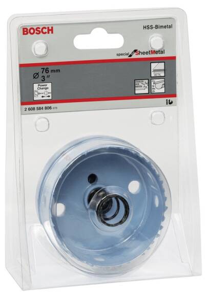 Bosch Special Serisi Metal Ve Inox Malzemeler için Delik Açma Testeresi 76 mm - 2