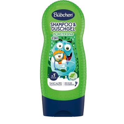 Bübchen Çocuk Şampuan&Duş Jeli 2 in 1 Monsterpab 230 ml - BÜBCHEN