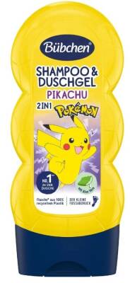 Bübchen Çocuk Şampuan&Duş Jeli 2 in 1 Pokemon Pikachu 230 ml - BÜBCHEN