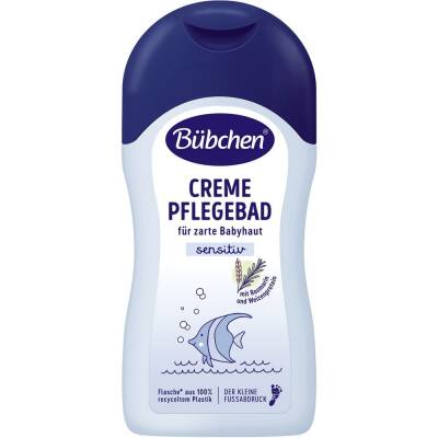 Bübchen Yenidoğan Hassas Ciltler için Göz Yakmayan Şampuan & Duş Kremi 400 ml - BÜBCHEN