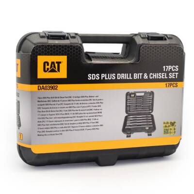 CAT DA03902 17 Parça Tungsten Karbür SDS-Plus Beton Kırıcı/Delici Matkap Ucu - 8