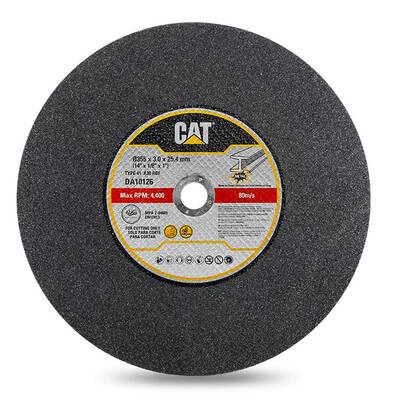 CAT DA10126 350mm Universal Metal Profil Kesme Taşı - Fırsat Ürünü