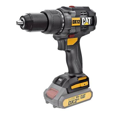 CAT DX12B 18Volt Kömürsüz Profesyonel Şarjlı Darbeli Matkap (Akü Dahil Değildir) - Cat (1)