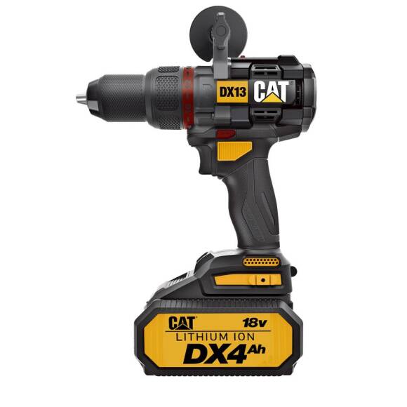 CAT DX13.1 18Volt/4.0Ah Li-ion 80Nm. Çift Akülü Kömürsüz Profesyonel Şarjlı Darbeli Matkap - 2