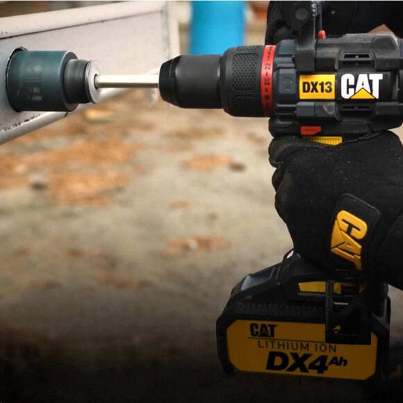 CAT DX13.1 18Volt/4.0Ah Li-ion 80Nm. Çift Akülü Kömürsüz Profesyonel Şarjlı Darbeli Matkap - 10