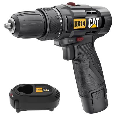 CAT DX14 12Volt/2.0Ah Li-ion Profesyonel Şarjlı Matkap - CAT