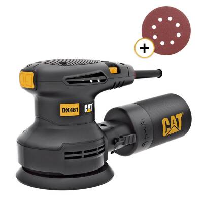 CAT DX461 400Watt 125mm Devir Ayarlı Profesyonel Eksantrik Zımpara - Cat