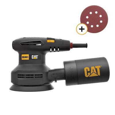 CAT DX461 400Watt 125mm Devir Ayarlı Profesyonel Eksantrik Zımpara - Cat (1)