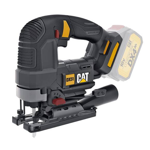 CAT DX51B 18Volt Kömürsüz Profesyonel Dekupaj Testere (Akü Dahil Değildir) - 1