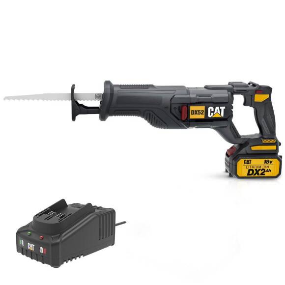 CAT DX52BC 18Volt 2.0Ah Li-ion Tek Akülü Profesyonel Tilki Kuyruğu Testere - 2