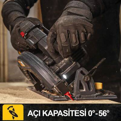 CAT DX53 18Volt 4.0Ah 185mm Kömürsüz Profesyonel Daire Testere - 7