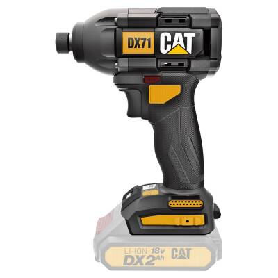 CAT DX71B 18Volt 215Nm Kömürsüz Profesyonel Şarjlı Darbeli Tornavida (Akü Dahil Değildir) - CAT (1)