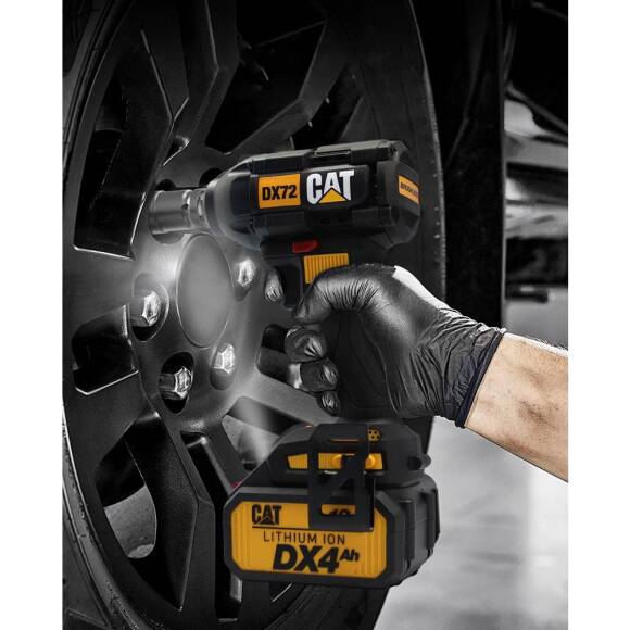 CAT DX72 18Volt/4.0Ah Li-ion Çift Akülü Şarjlı 350Nm Kömürsüz Profesyonel Somun Sıkma - 9