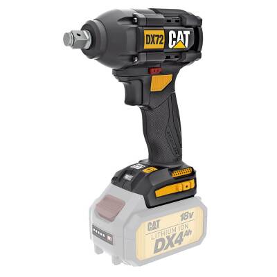 CAT DX72B 18Volt 350Nm Kömürsüz Profesyonel Şarjlı Somun Sıkma (Akü Dahil Değildir) - Cat (1)