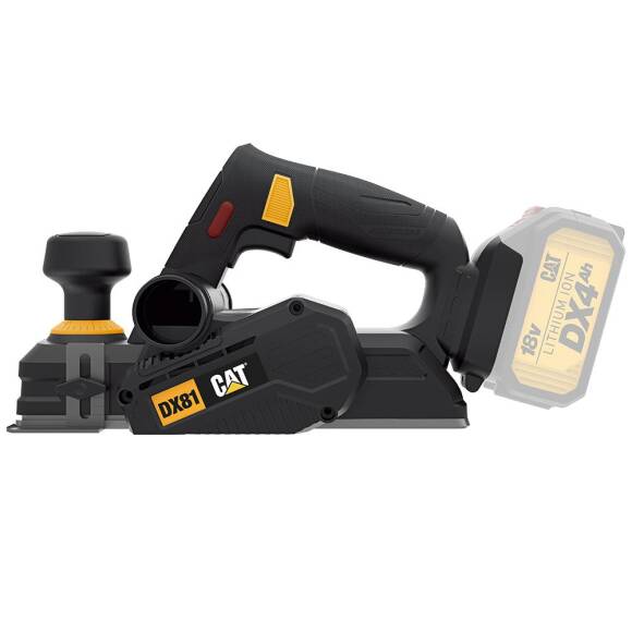 CAT DX81B 18Volt 82mm Çift Bıçaklı Kömürsüz Profesyonel Planya (Akü Dahil Değildir) - 2