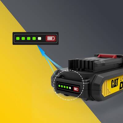 CAT DXB2 18Volt 2.0Ah. Li-ion ONE FOR ALL Profesyonel Yedek Akü - 6