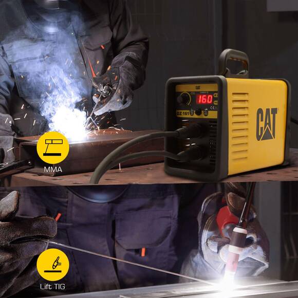 CAT DZ161 160 Amper TIG LIFT/MMA Çanta Tipi Profesyonel Dijital İnverter Kaynak Makinesi - 2