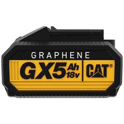 CAT GXB5 18Volt/5.0Ah GRAPHENE Li-Polimer ONE FOR ALL Profesyonel Yedek Akü - Fırsat Ürünü (1)