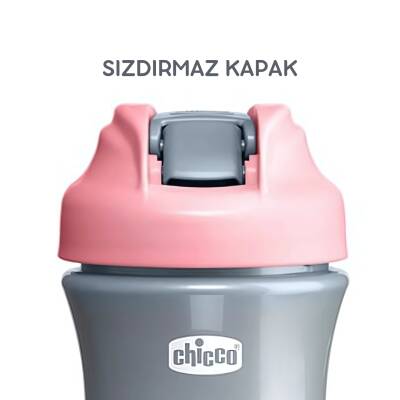 Chicco Pop-Up Pipetli Bardak 2 Yaş+ 350 ml - Pink - 3