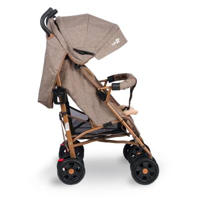 Comfymax Tam Yatar Baston Bebek Arabası – Wood Brown - 3