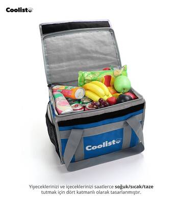 Coolist CL26B 26 Litre Katlanabilir Termos Bez Çanta / Buzluk - 6