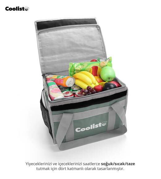 Coolist CL26LG 26 Litre Katlanabilir Termos Bez Çanta / Buzluk - 6