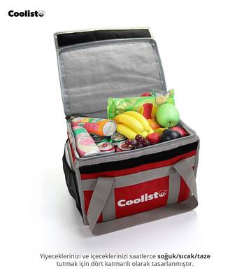 Coolist CL26R 26 Litre Katlanabilir Termos Bez Çanta / Buzluk - 6