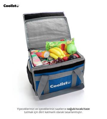 Coolist CL36B 36 Litre Katlanabilir Termos Bez Çanta / Buzluk - 6