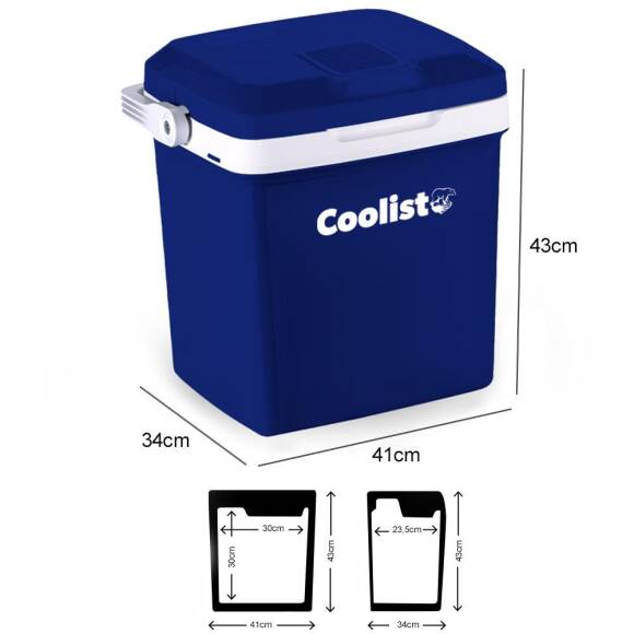 Coolist CLT26 12Volt/220Volt AC/DC 26 Litre Sıcak/Soğuk Oto Buzdolabı - 5