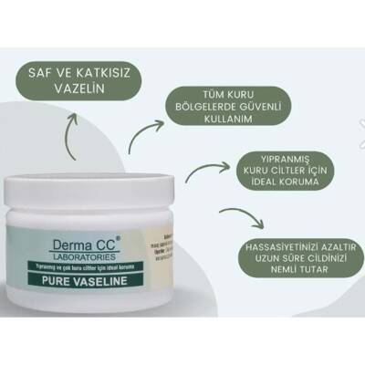 Derma CC Sensitive Pure Katkısız Saf Vazelin 150 ml - Vaseline (1)