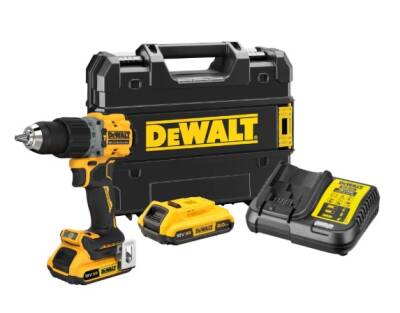 Dewalt DCD805D2T 18V 2.0AH Li-Ion Kömürsüz Çift Akülü Darbeli Matkap - Dewalt