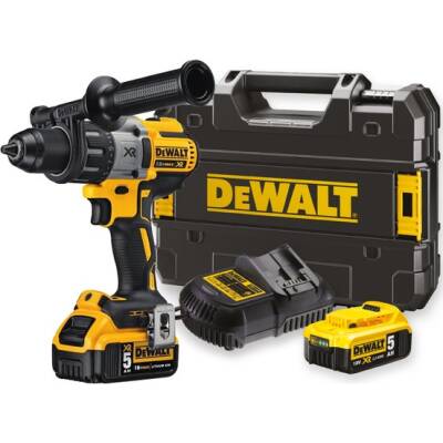 Dewalt DCD996P2 18Volt/5.0Ah Li-ion Çift Akülü Kömürsüz Darbeli Matkap - Dewalt