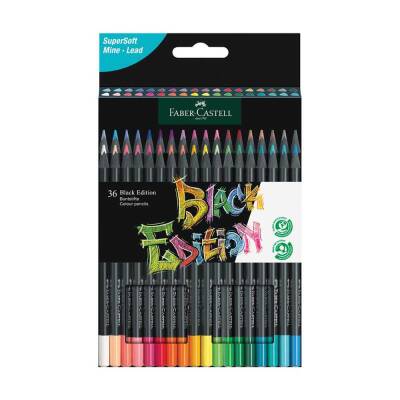 Faber Castell Black Edition Boya Kalemi 36 Renk - Faber Castell