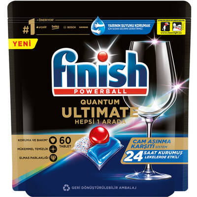 Finish Quantum Ultimate Bulaşık Makinesi Tableti 60'lı - Finish