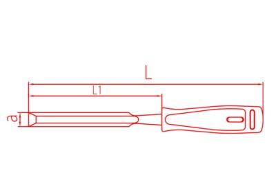 İzeltaş 5010230026 26 mm Iskarpela (Düz) - 2