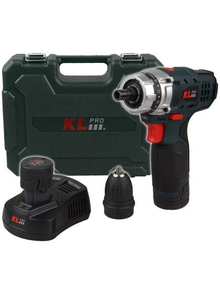 KL PRO KLNM1020 10.8Volt/2.0Ah Li-İon Çift Akülü Profesyonel Vidalama - 1