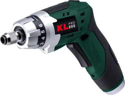 KL PRO KLNM3613 3.6Volt /1,3Ah Li-ion Şarjlı Tornavida + 45 Parça Vidalama ucu - KL Pro