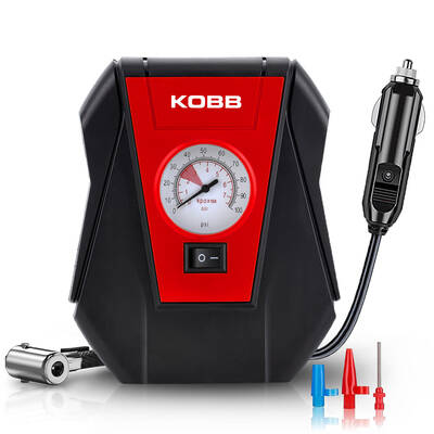 KOBB KB100 12Volt 100 PSI Analog Göstergeli Hava Lastik Şişirme Pompası - Fırsat Ürünü