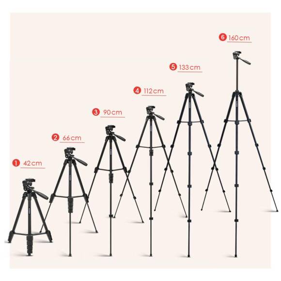 KOBB KBL16T 160CM Su Terazili Profesyonel Alüminyum Lazer Tripod - 5