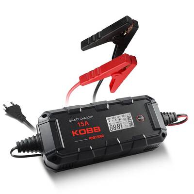 KOBB KBS15000 6V/12V/24V 300A Akıllı Dijital Akü Şarj ve Akü Bakım/Desülfatör - Fırsat Ürünü